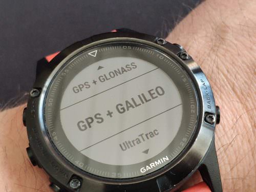 GPS Option Fenix 5 Galileo GPS